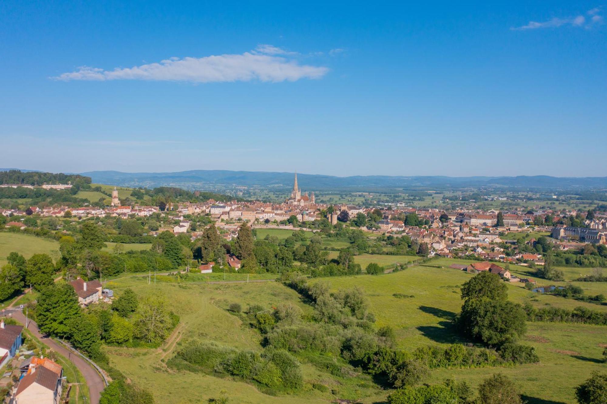 Hotel Le Terminus Et Son Restaurant Cote A Cote Autun Ngoại thất bức ảnh
