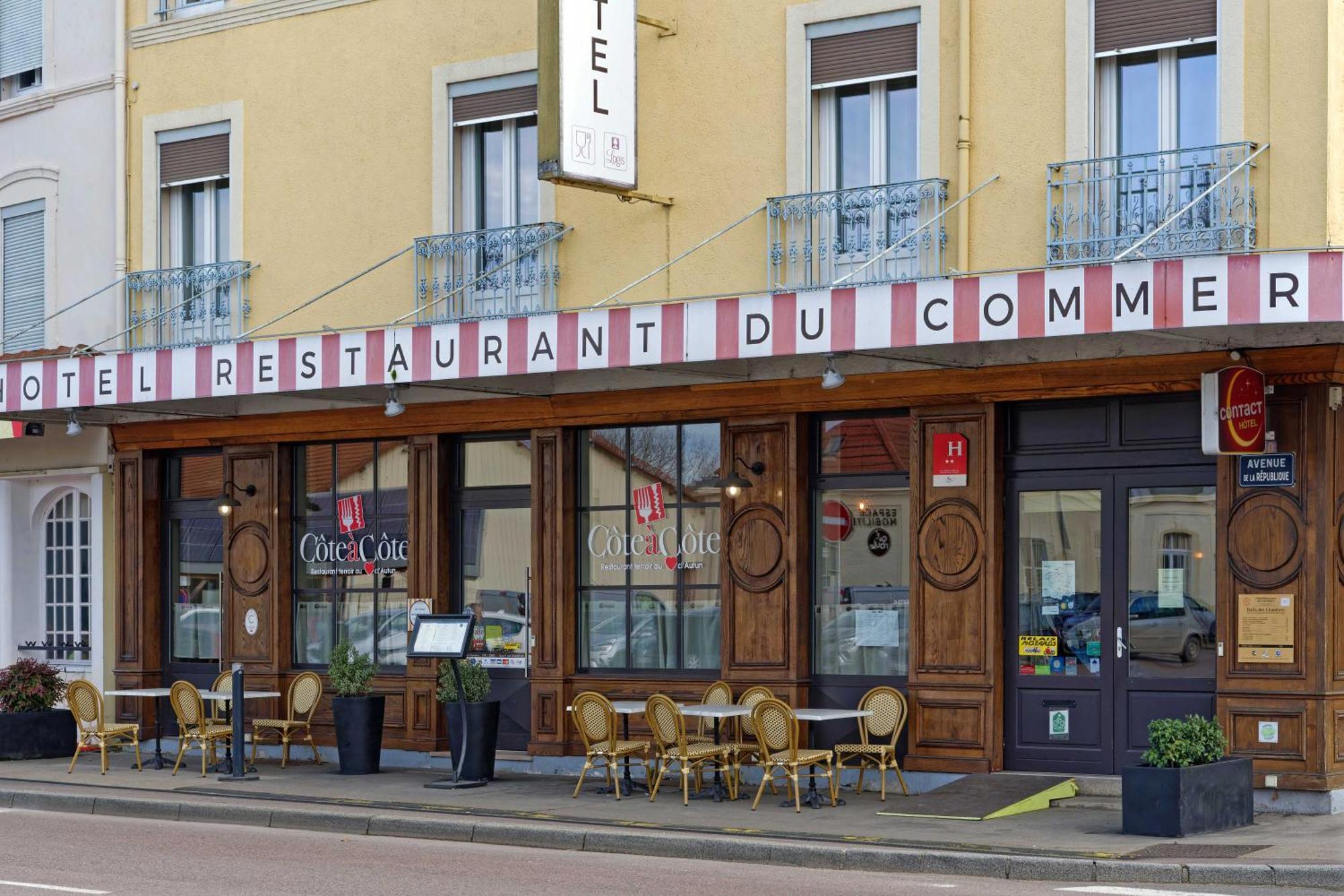 Hotel Le Terminus Et Son Restaurant Cote A Cote Autun Ngoại thất bức ảnh